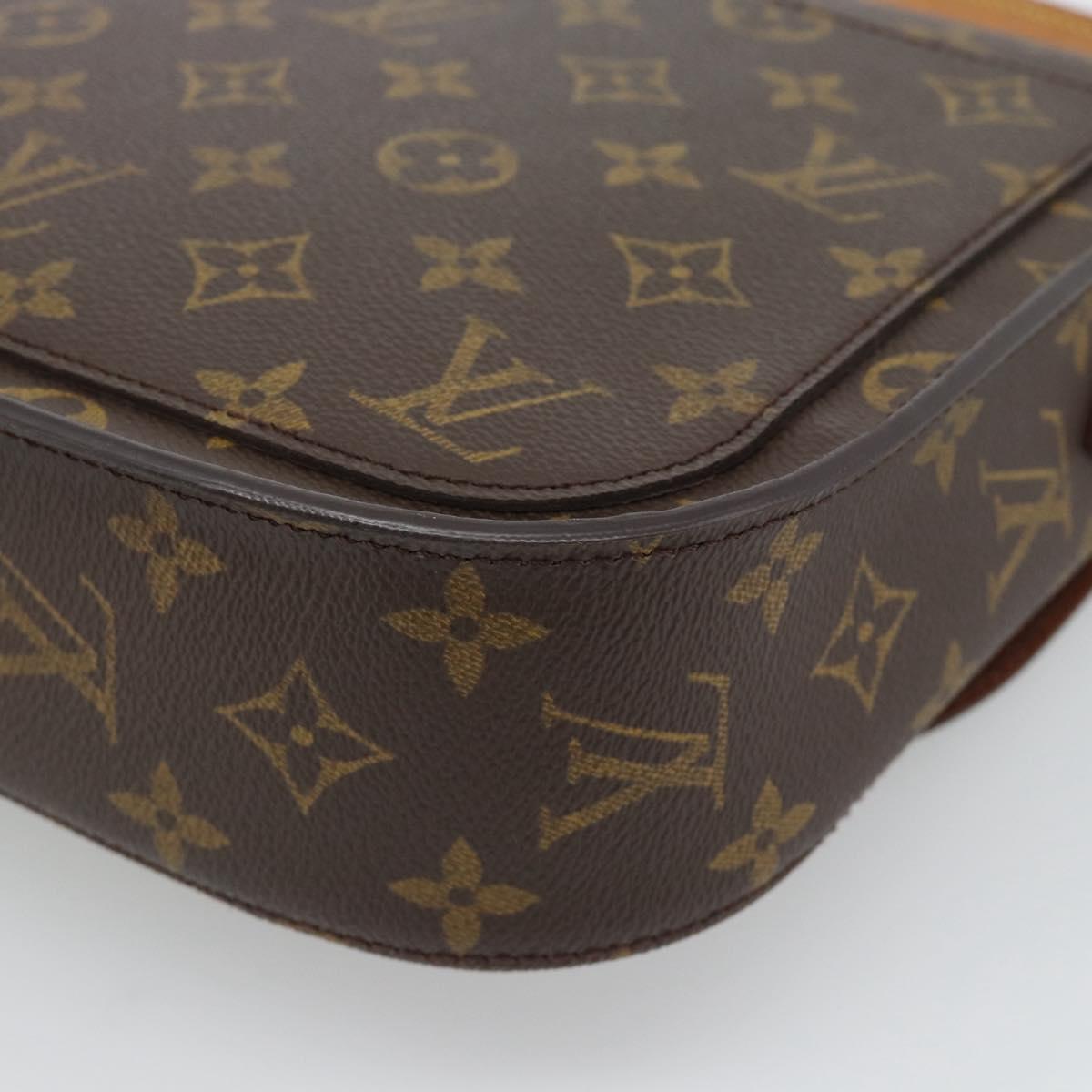 LOUIS VUITTON Monogram Saint Cloud GM Shoulder Bag M51242 LV Auth 183607V