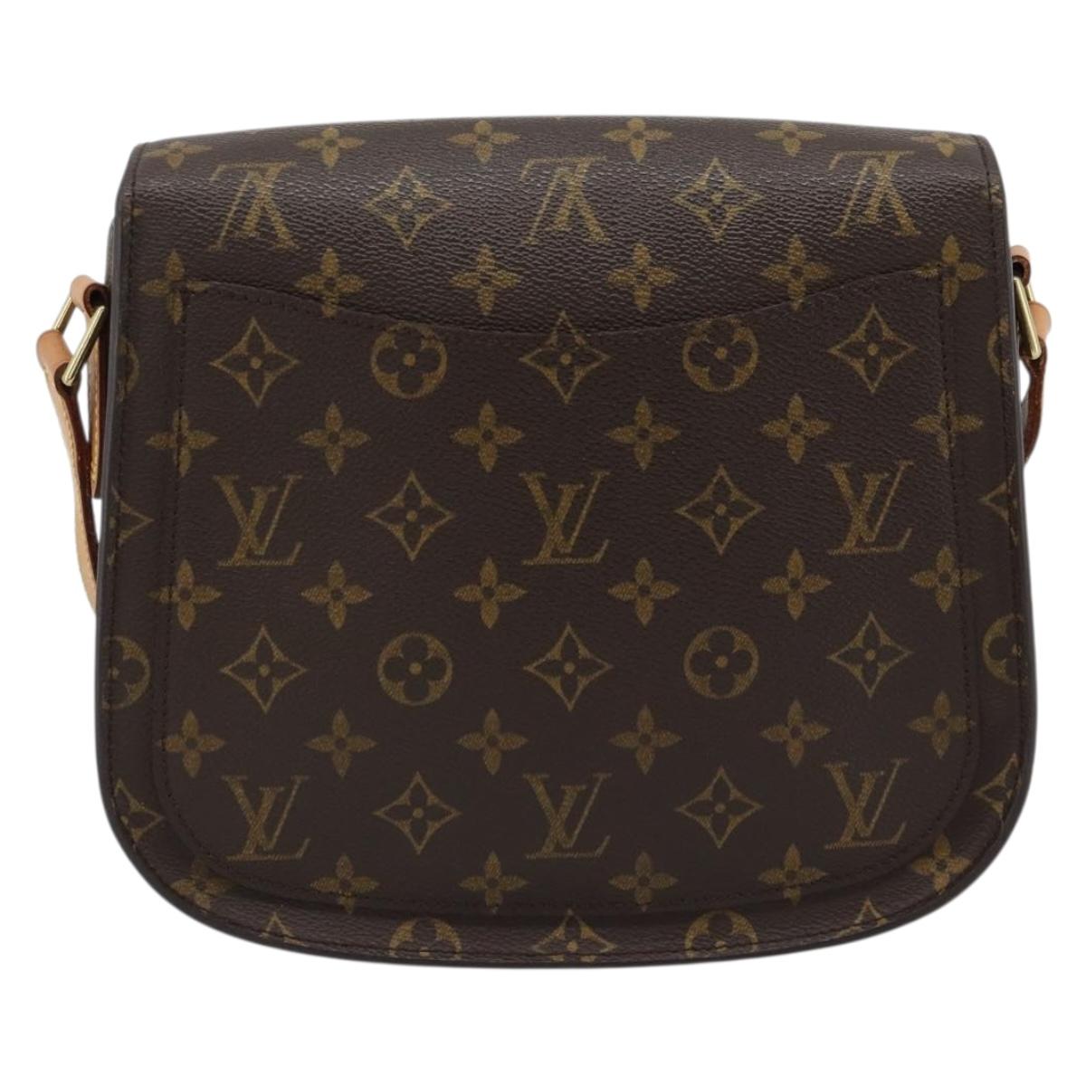 LOUIS VUITTON Monogram Saint Cloud GM Shoulder Bag M51242 LV Auth 183607V