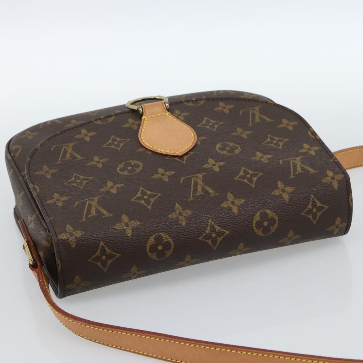 LOUIS VUITTON Monogram Saint Cloud GM Shoulder Bag M51242 LV Auth 183607V