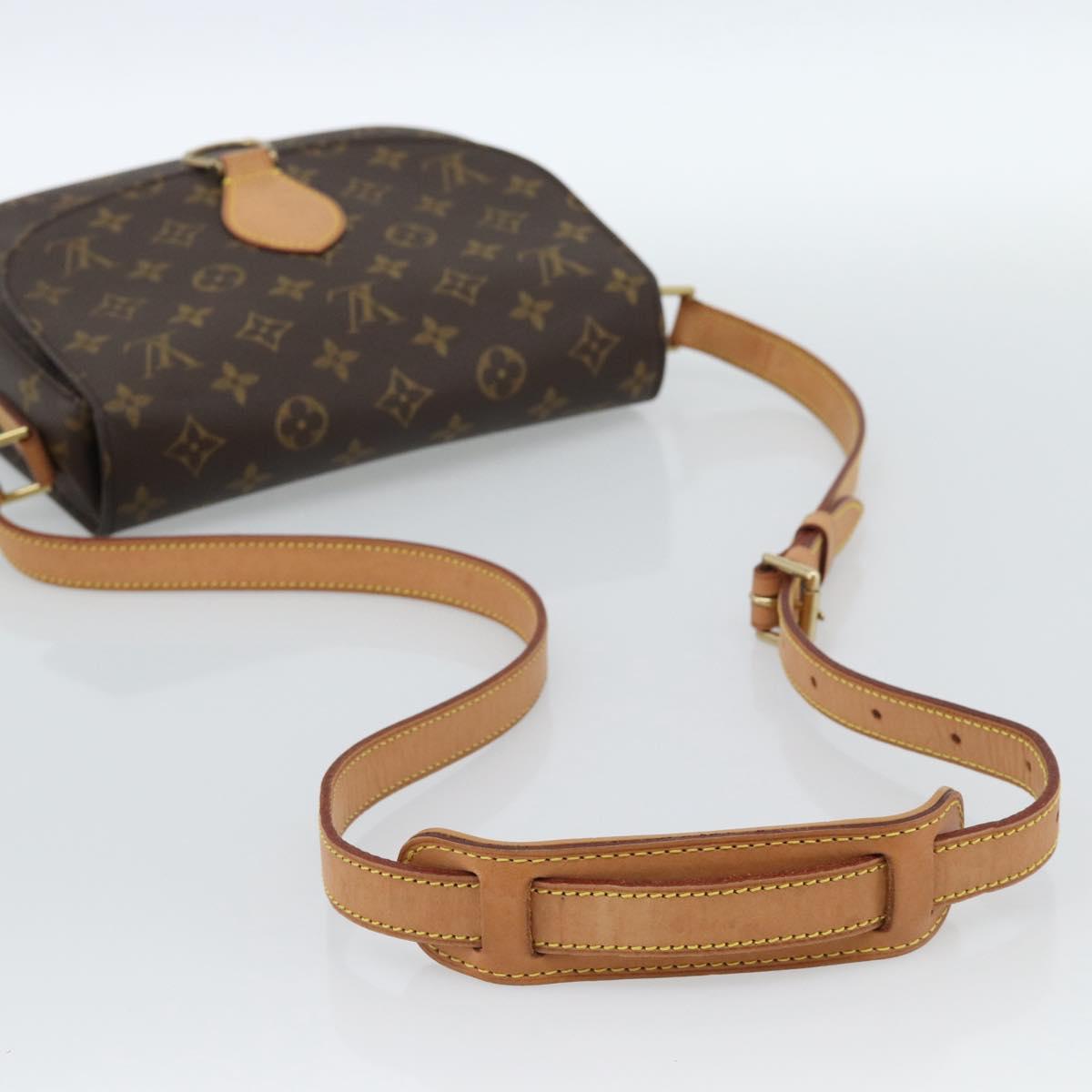 LOUIS VUITTON Monogram Saint Cloud GM Shoulder Bag M51242 LV Auth 183607V