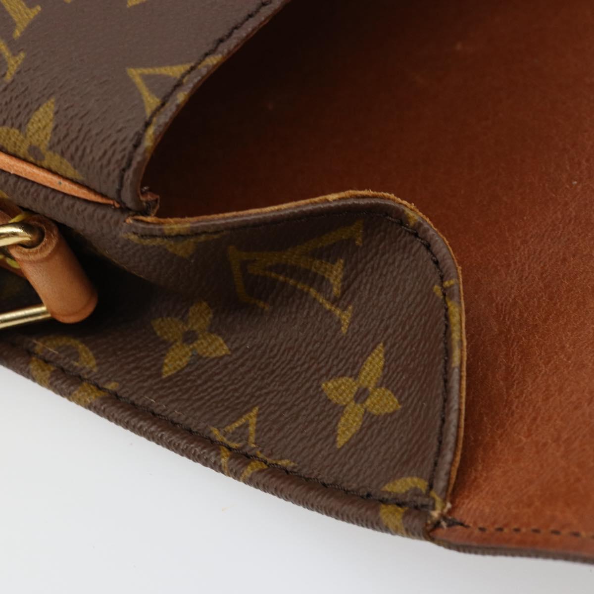 LOUIS VUITTON Monogram Cartouchiere MM Shoulder Bag M51253 LV Auth 183608A