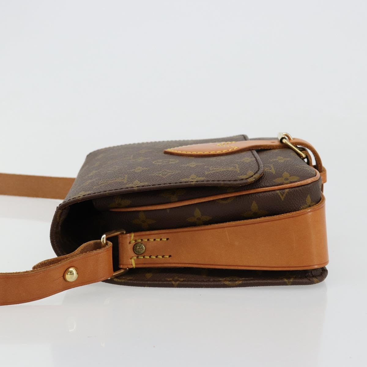 LOUIS VUITTON Monogram Cartouchiere MM Shoulder Bag M51253 LV Auth 183608A