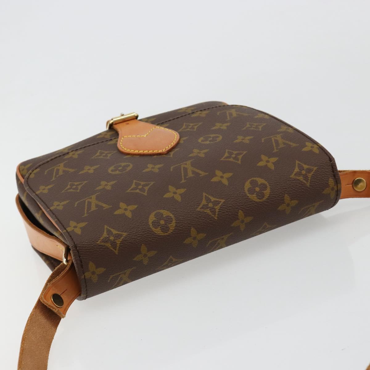 LOUIS VUITTON Monogram Cartouchiere MM Shoulder Bag M51253 LV Auth 183608A