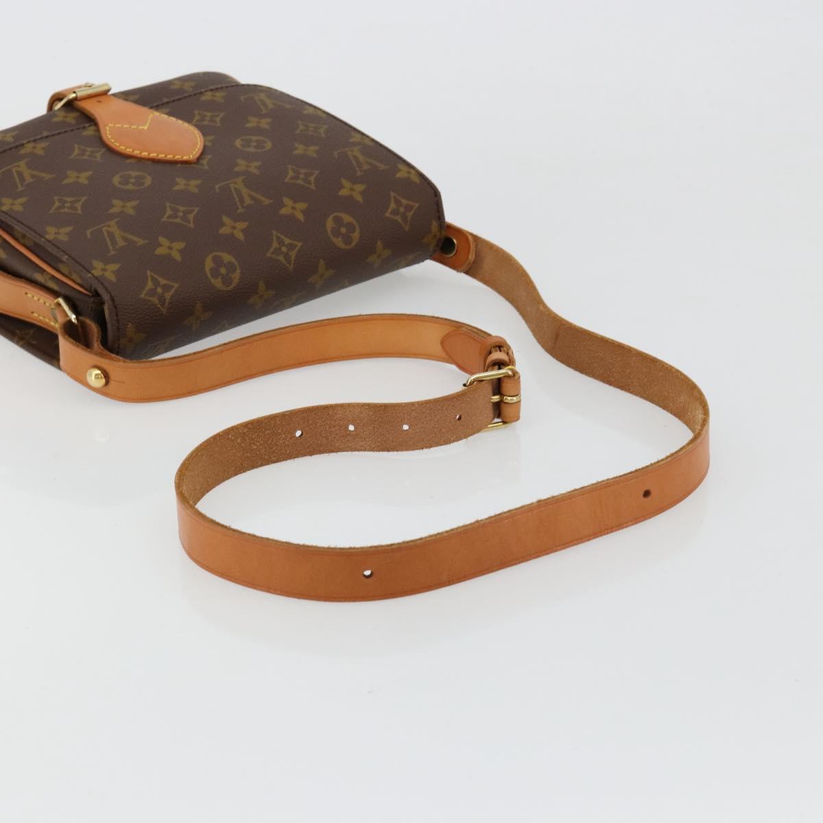 LOUIS VUITTON Monogram Cartouchiere MM Shoulder Bag M51253 LV Auth 183608A