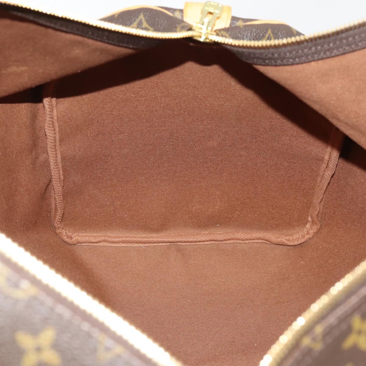 LOUIS VUITTON Monogram Keepall 50 Boston Bag M41426 LV Auth 183612SAV