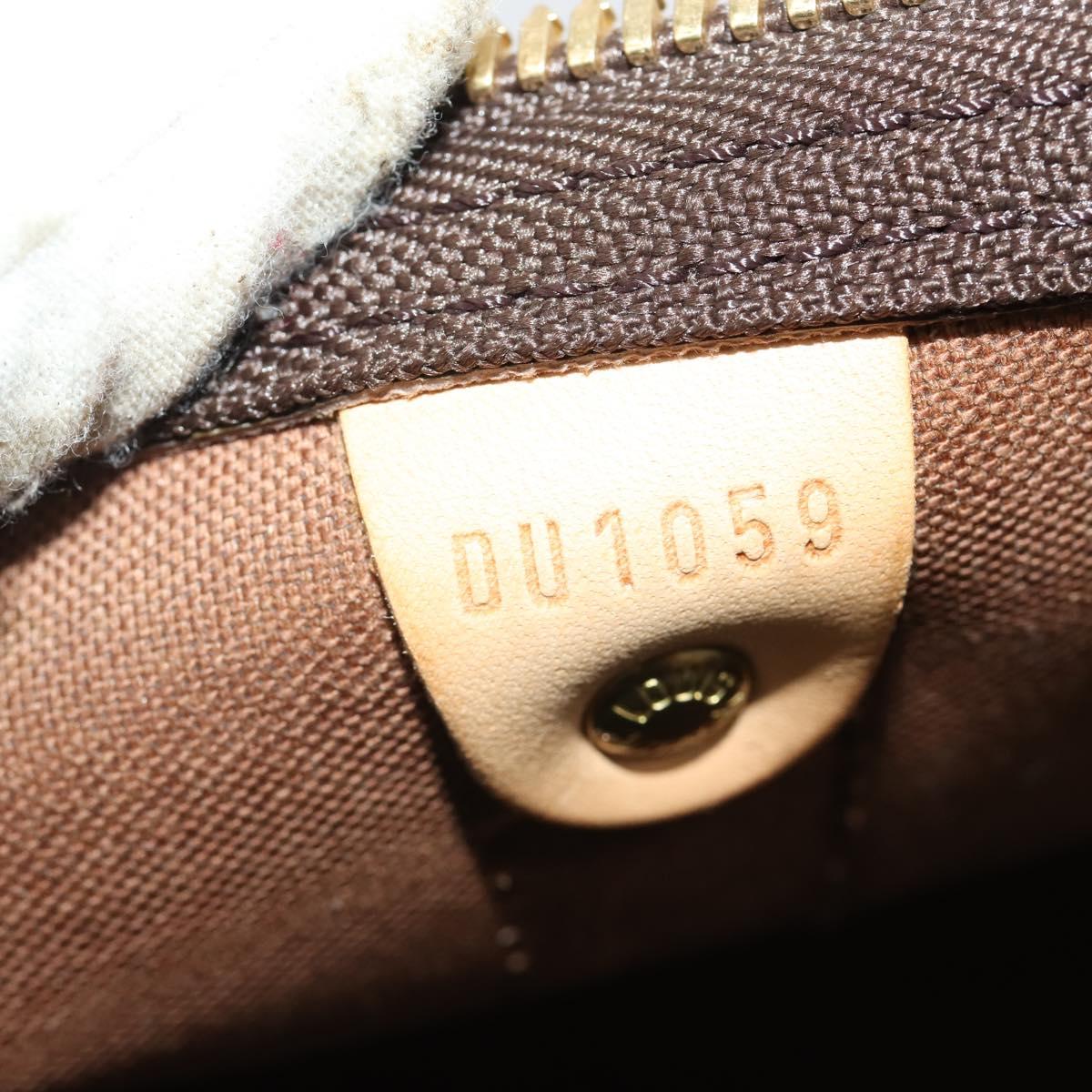 LOUIS VUITTON Monogram Keepall 50 Boston Bag M41426 LV Auth 183612SAV