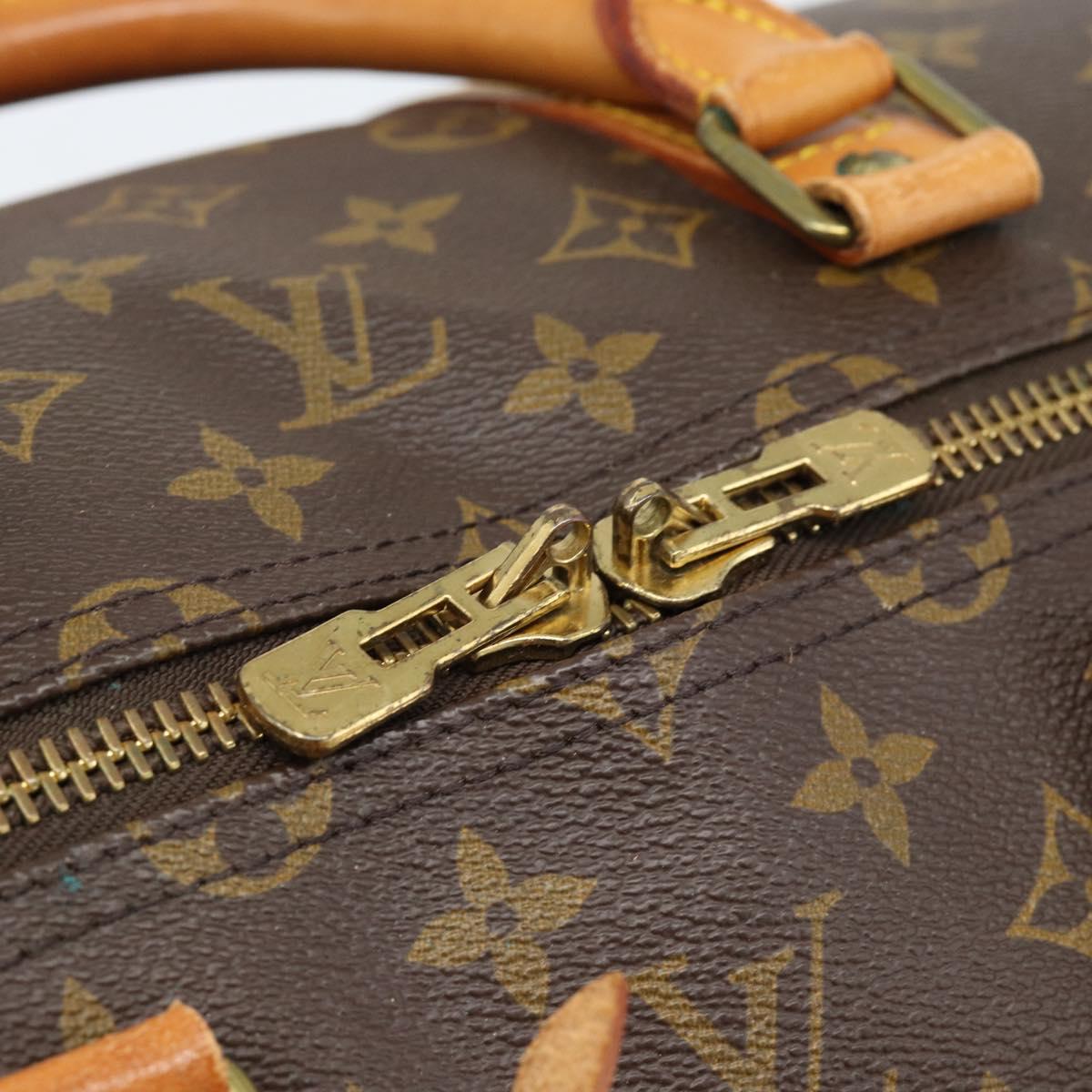 LOUIS VUITTON Monogram Keepall 55 Boston Bag M41424 LV Auth 183614A