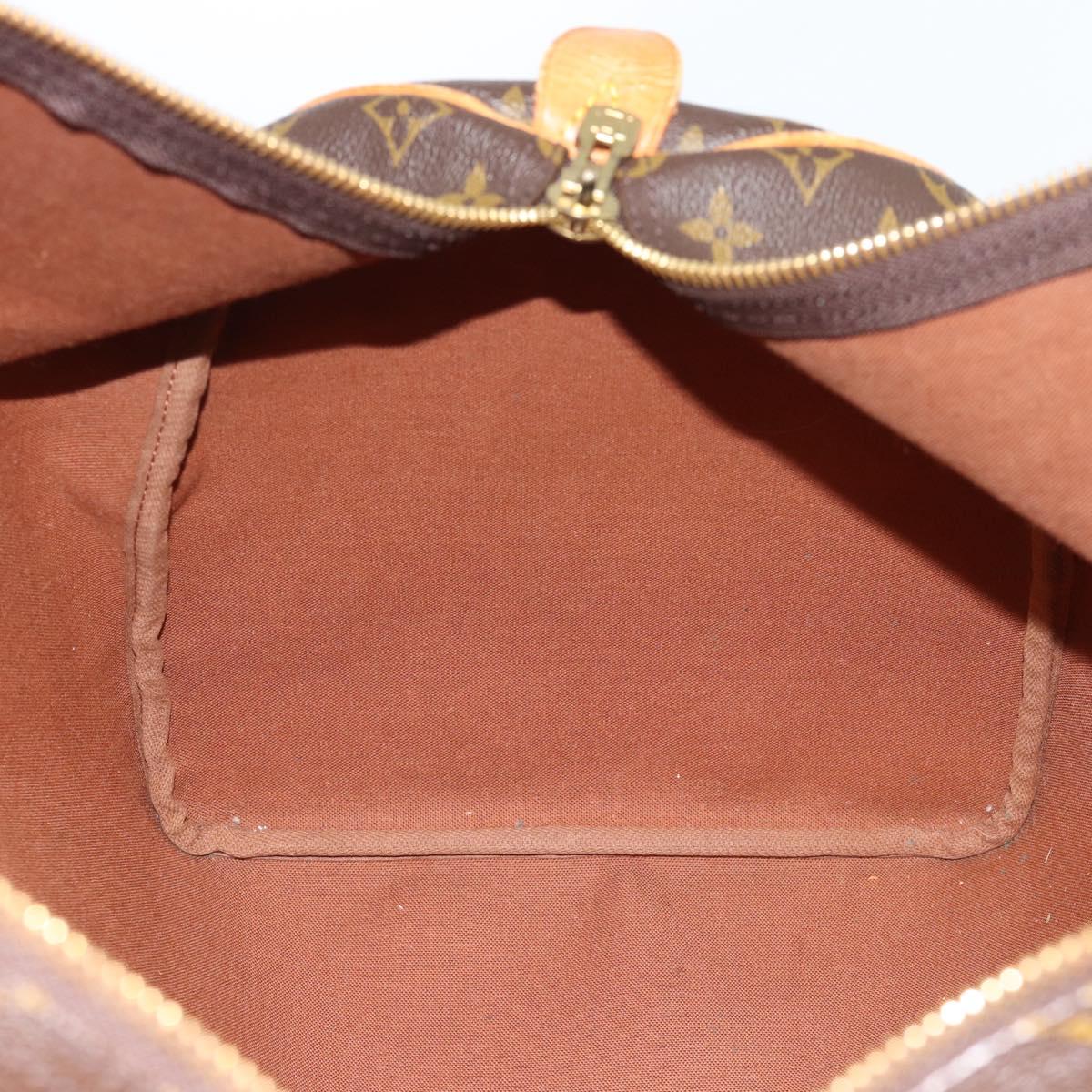 LOUIS VUITTON Monogram Keepall 55 Boston Bag M41424 LV Auth 183614A