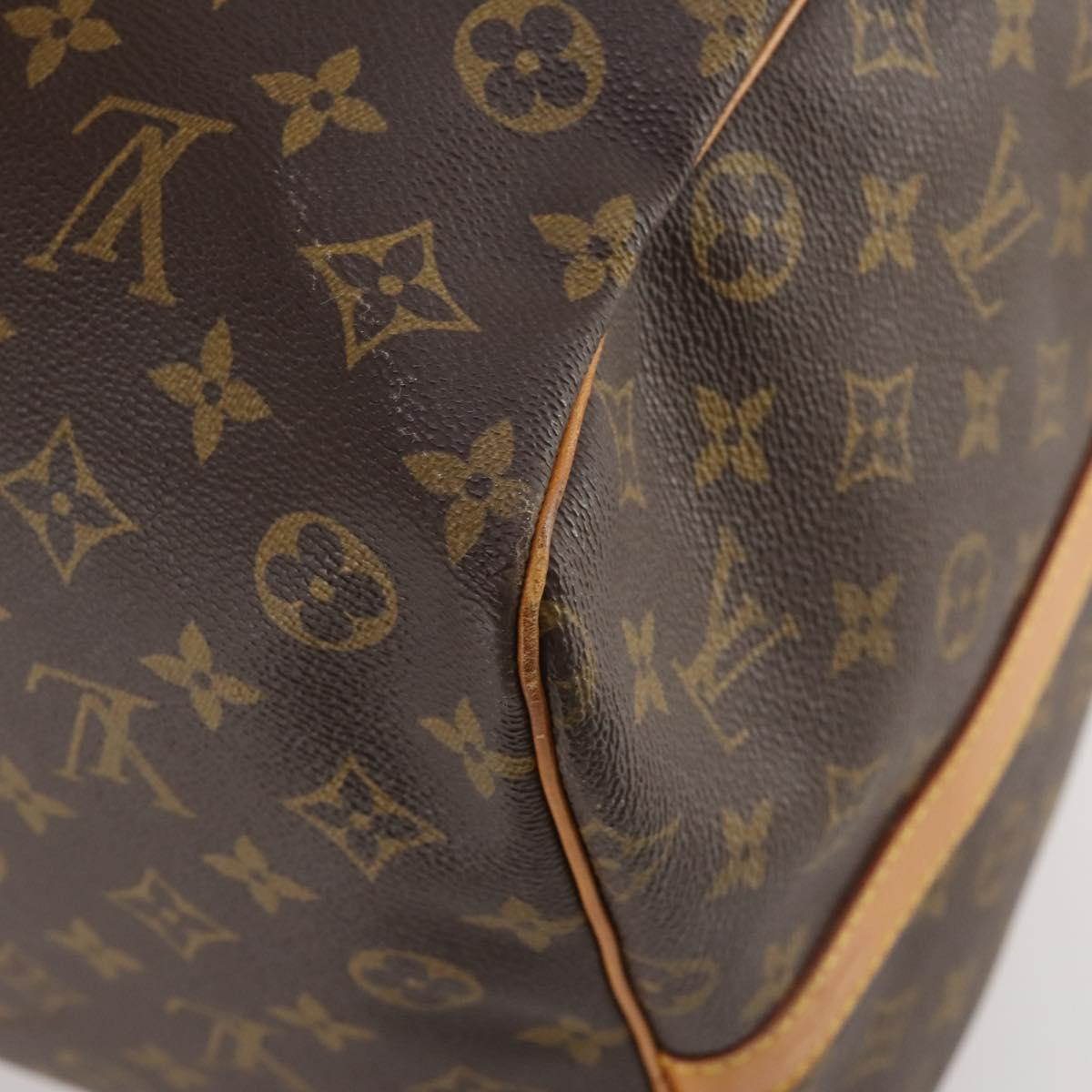 LOUIS VUITTON Monogram Keepall Bandouliere 60 Boston Bag M41412 LV Auth 183615A