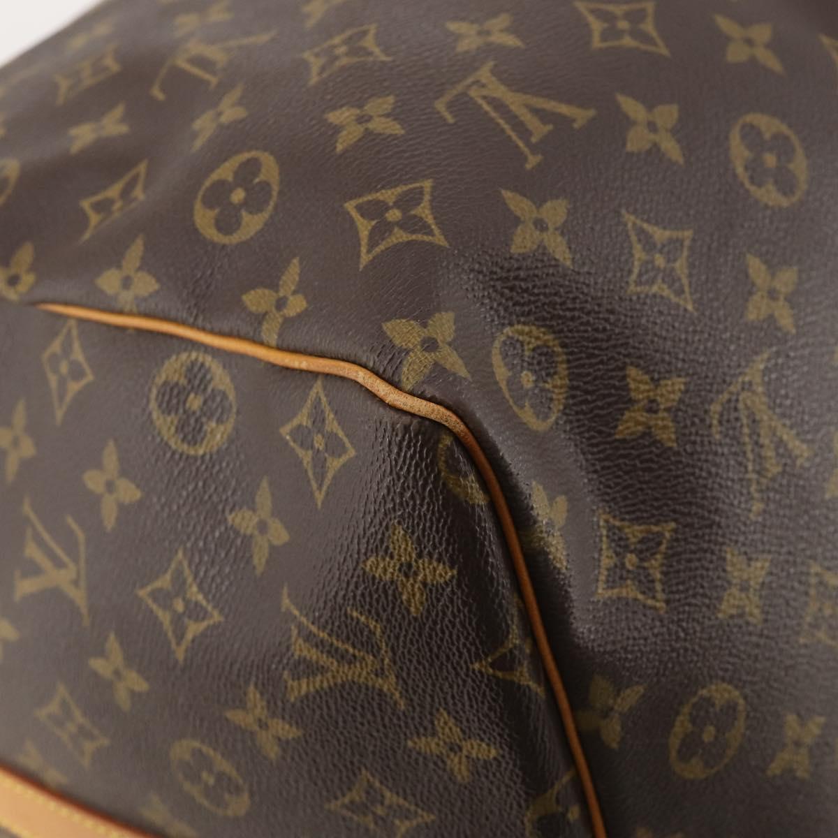 LOUIS VUITTON Monogram Keepall Bandouliere 60 Boston Bag M41412 LV Auth 183615A
