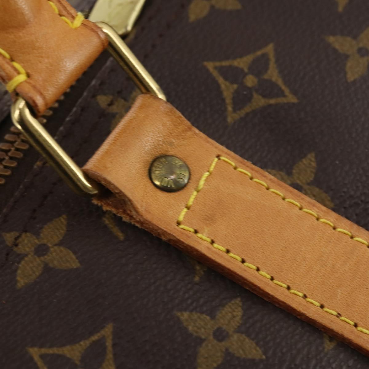 LOUIS VUITTON Monogram Keepall Bandouliere 60 Boston Bag M41412 LV Auth 183615A