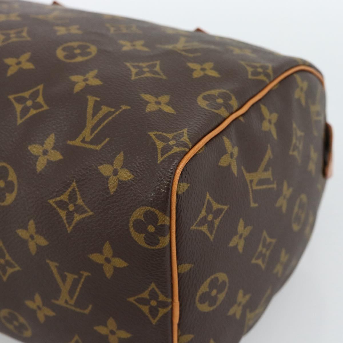 LOUIS VUITTON Monogram Speedy 25 Hand Bag M41528 LV Auth 183616SM