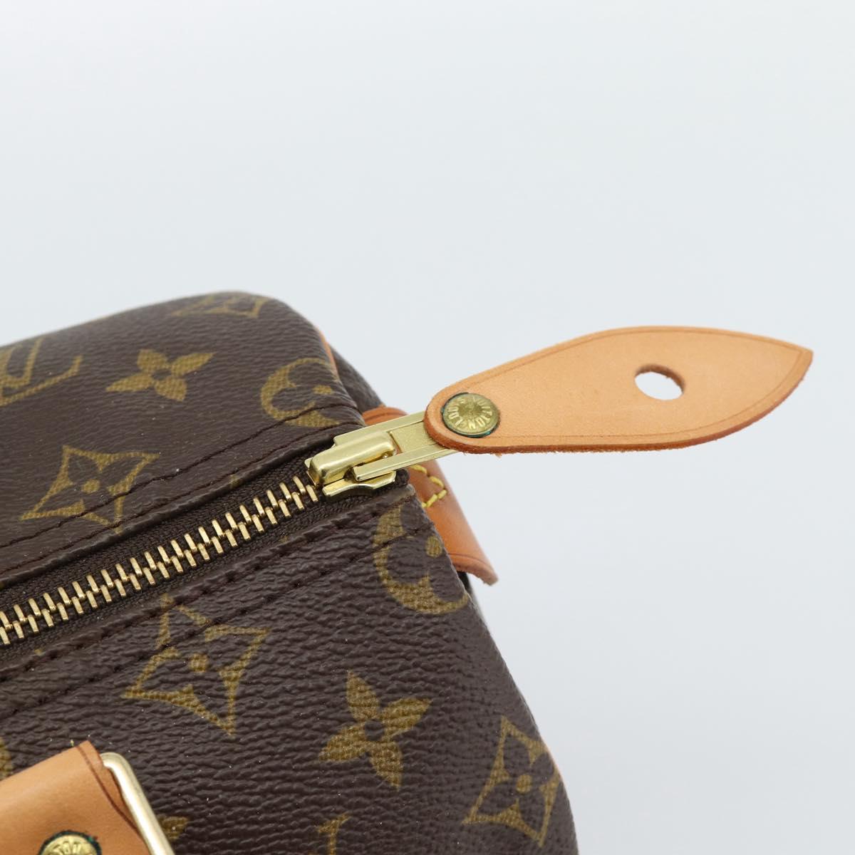 LOUIS VUITTON Monogram Speedy 25 Hand Bag M41528 LV Auth 183616SM