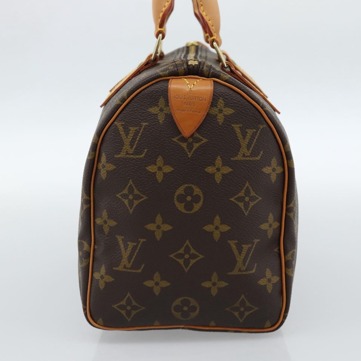 LOUIS VUITTON Monogram Speedy 25 Hand Bag M41528 LV Auth 183616SM