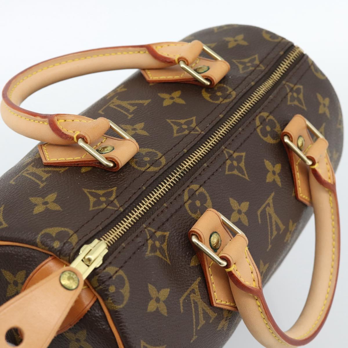 LOUIS VUITTON Monogram Speedy 25 Hand Bag M41528 LV Auth 183616SM