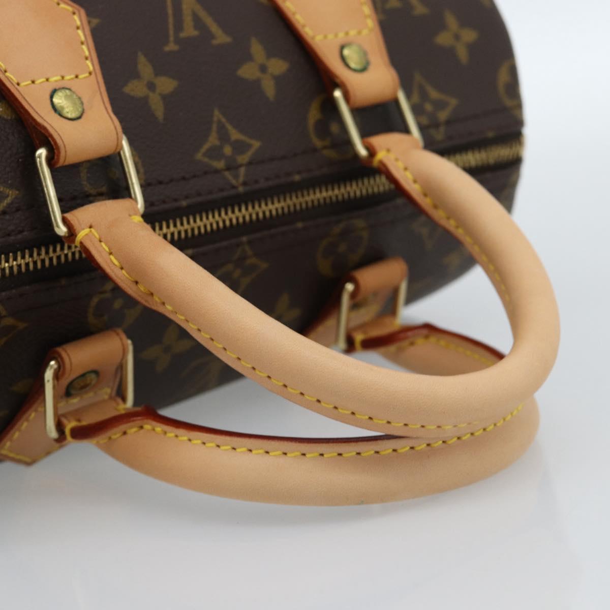 LOUIS VUITTON Monogram Speedy 25 Hand Bag M41528 LV Auth 183616SM
