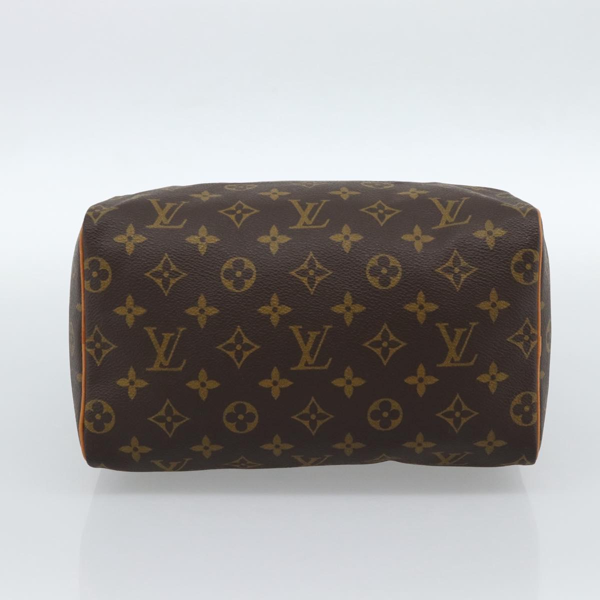 LOUIS VUITTON Monogram Speedy 25 Hand Bag M41528 LV Auth 183616SM