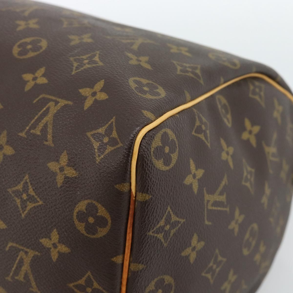 LOUIS VUITTON Monogram Speedy 35 Hand Bag M41524 LV Auth 183617V
