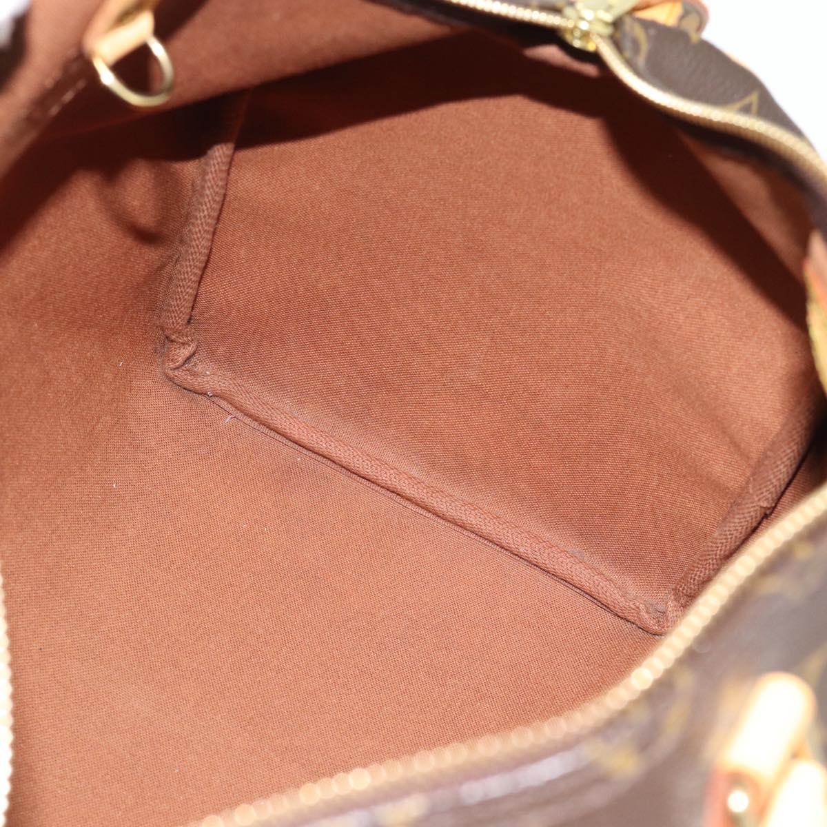 LOUIS VUITTON Monogram Speedy 35 Hand Bag M41524 LV Auth 183617V