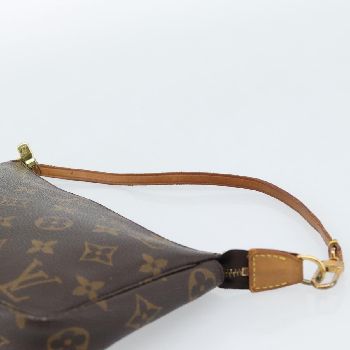 LOUIS VUITTON Monogram Pochette Accessoires Pouch M51980 LV Auth 183619