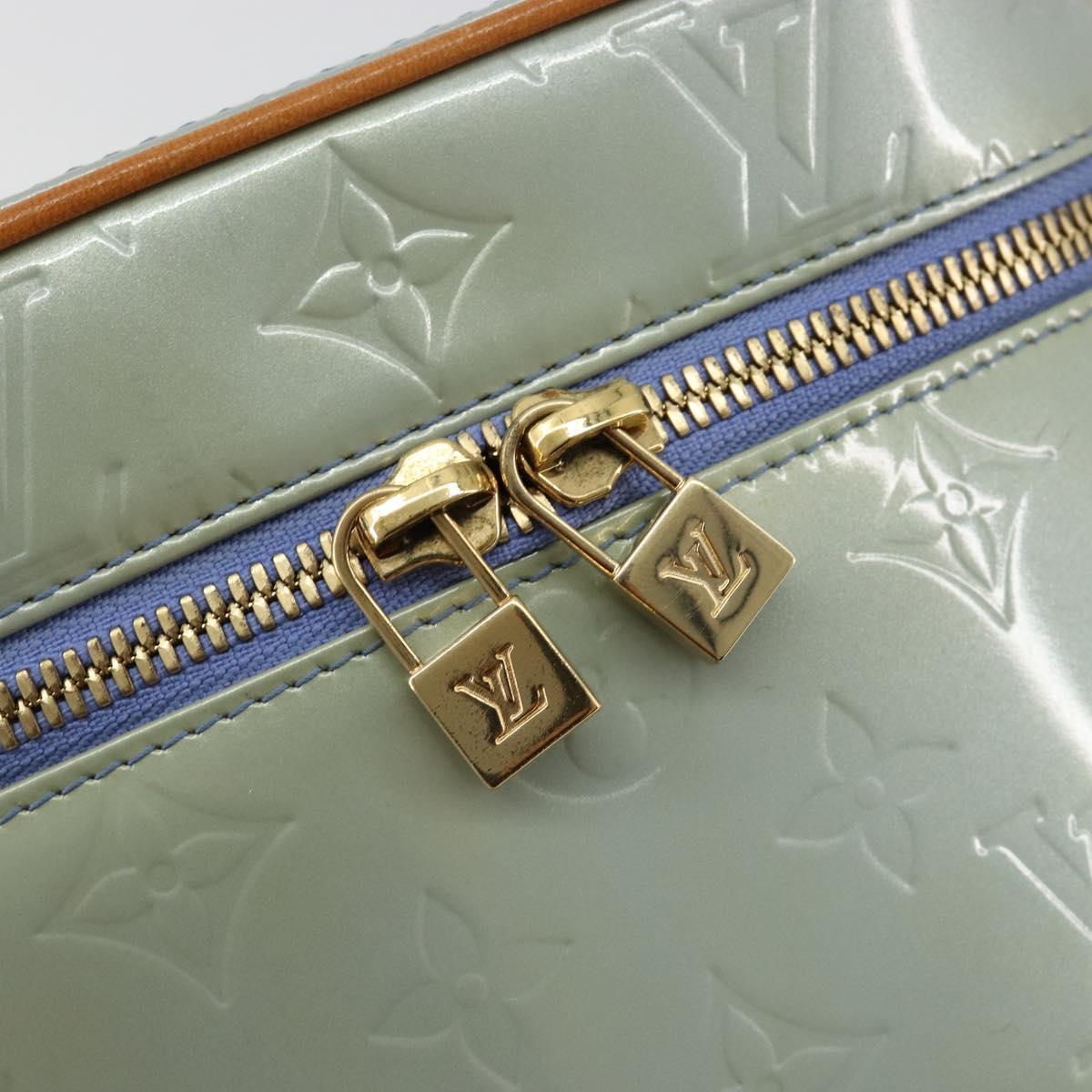 LOUIS VUITTON Monogram Vernis Sullivan Vertical Bag Lavande M91258 Auth 183660A