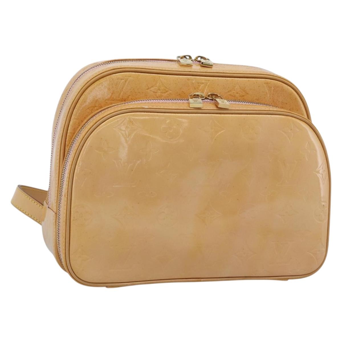 LOUIS VUITTON Monogram Vernis Marley Backpack Pink M91039 LV Auth 183661A