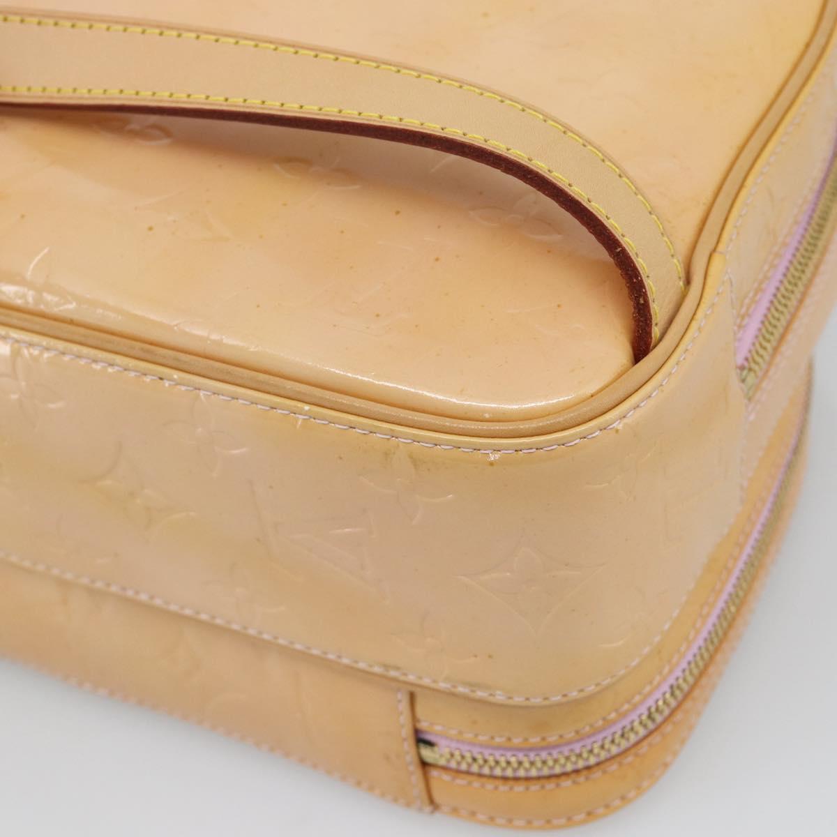 LOUIS VUITTON Monogram Vernis Marley Backpack Pink M91039 LV Auth 183661A