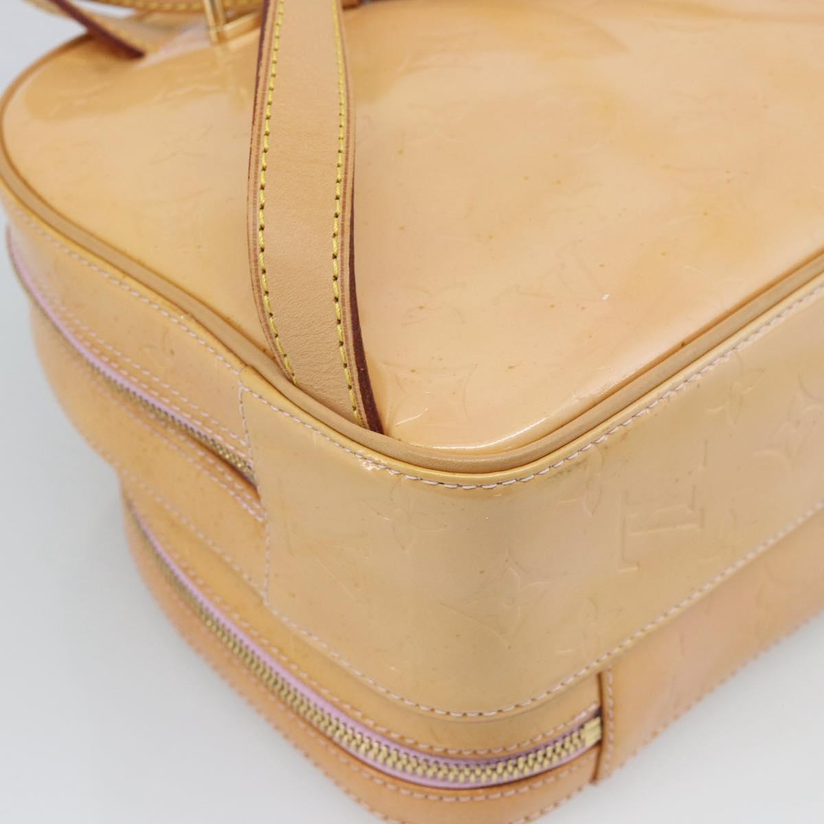 LOUIS VUITTON Monogram Vernis Marley Backpack Pink M91039 LV Auth 183661A