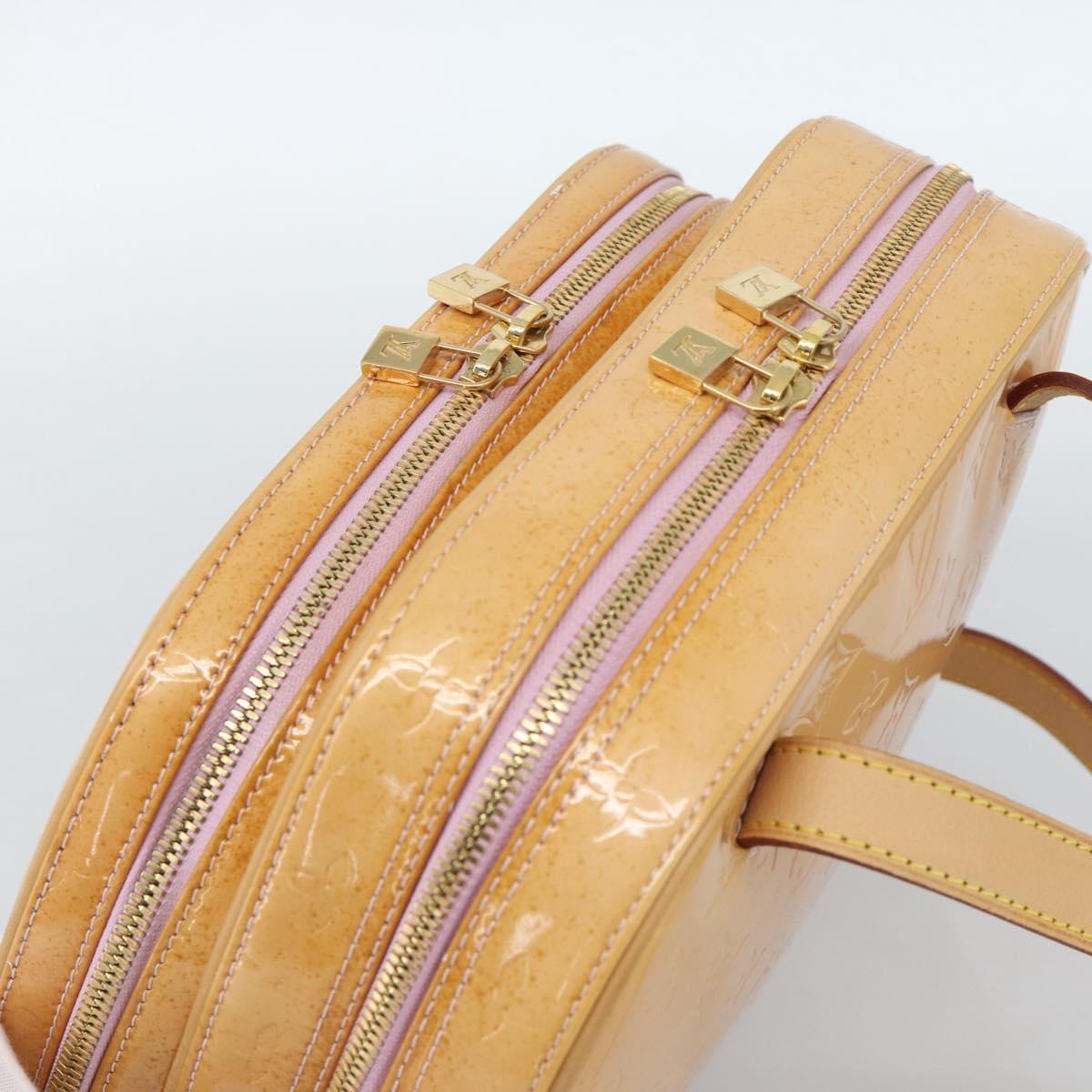 LOUIS VUITTON Monogram Vernis Marley Backpack Pink M91039 LV Auth 183661A