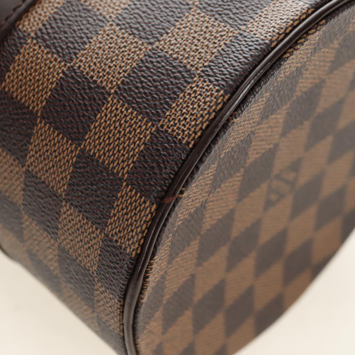 LOUIS VUITTON Damier Ebene Papillon 30 Hand Bag N51303 LV Auth 183662SAV