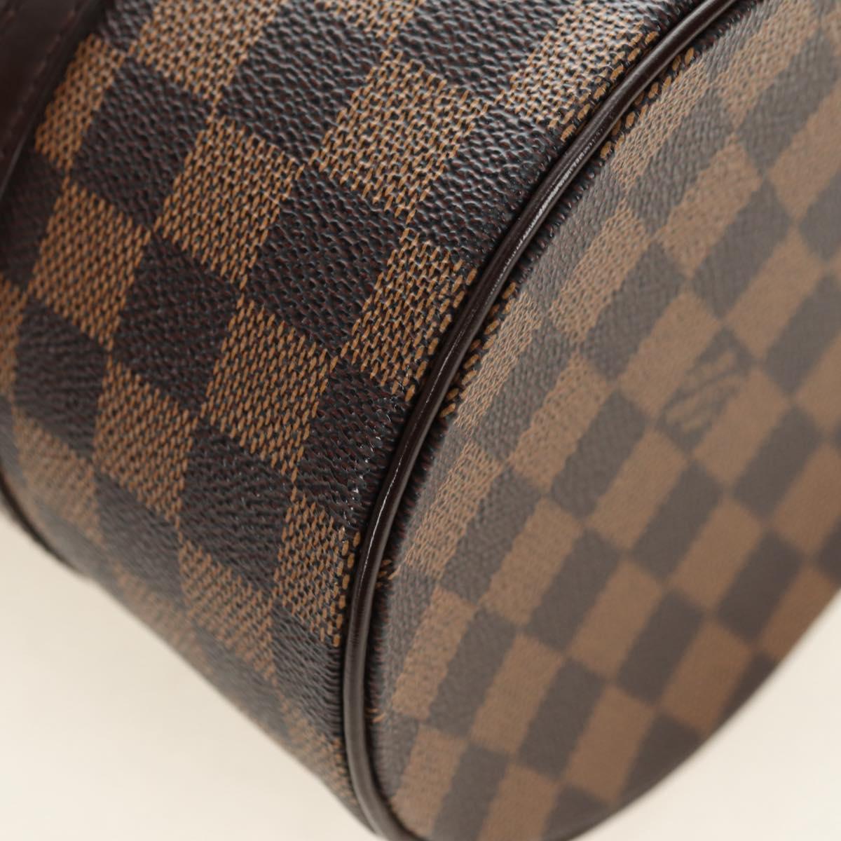 LOUIS VUITTON Damier Ebene Papillon 30 Hand Bag N51303 LV Auth 183662SAV