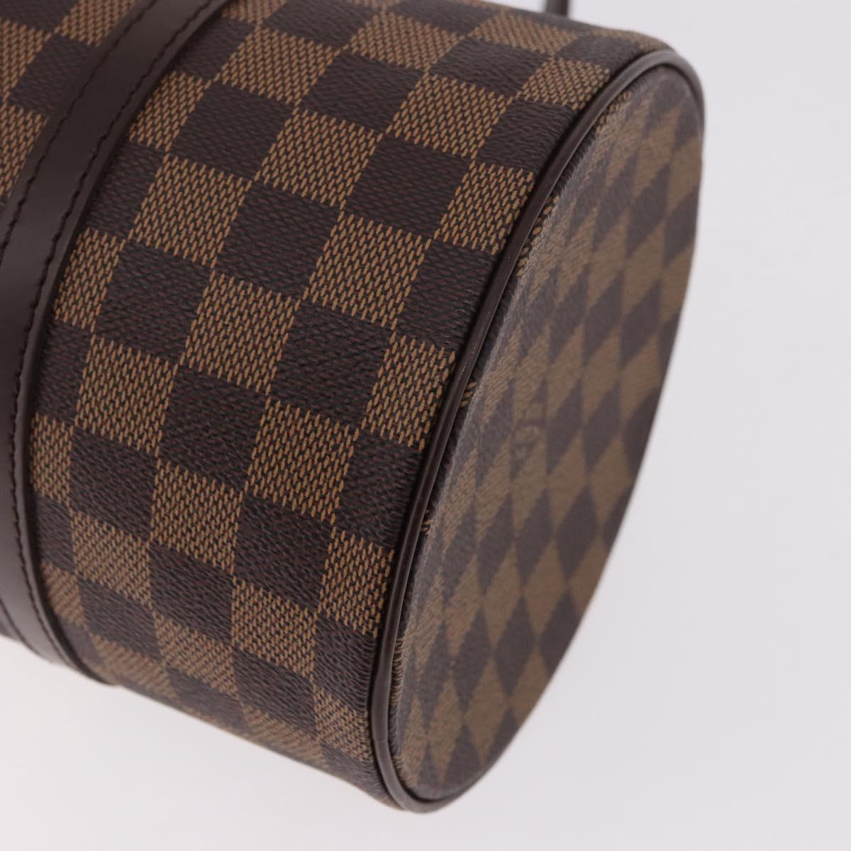 LOUIS VUITTON Damier Ebene Papillon 30 Hand Bag N51303 LV Auth 183697V