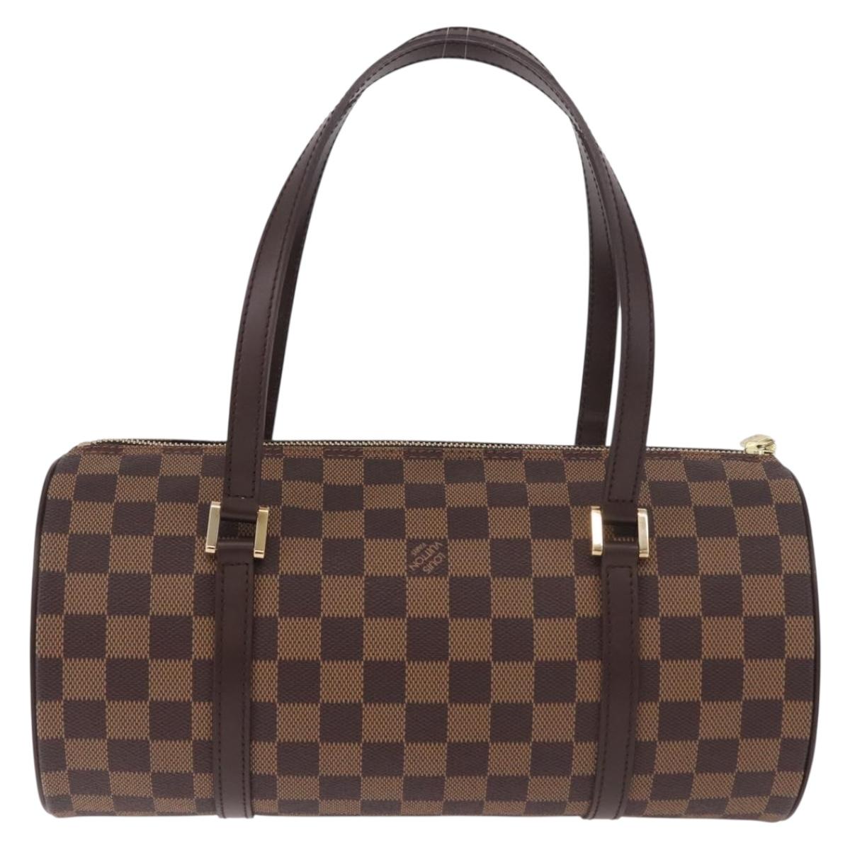 LOUIS VUITTON Damier Ebene Papillon 30 Hand Bag N51303 LV Auth 183697V