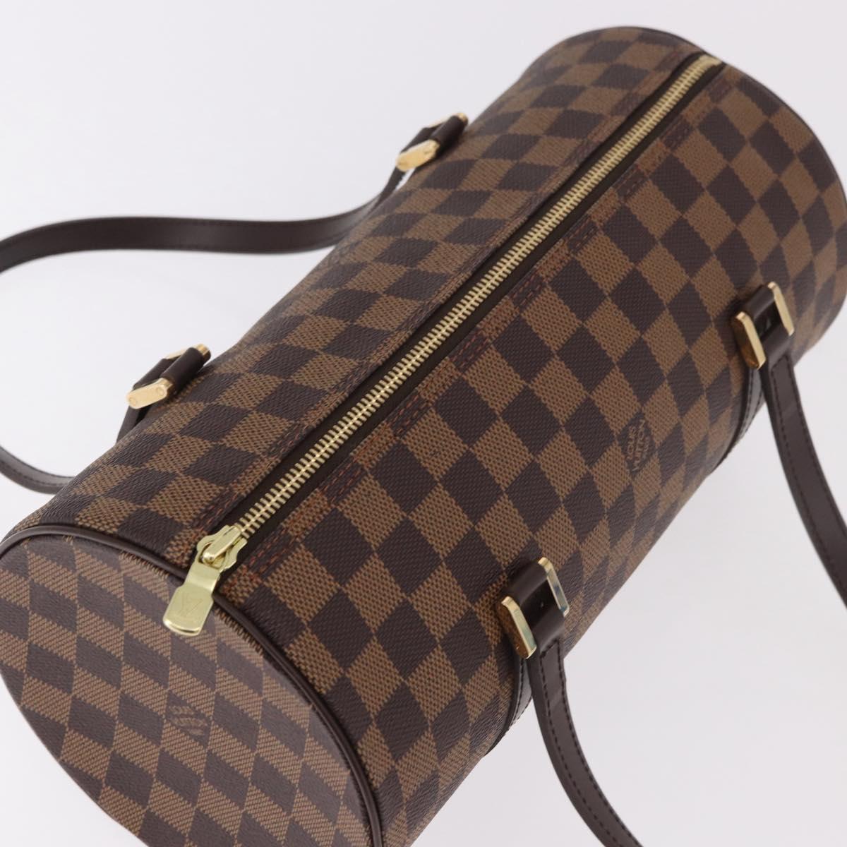 LOUIS VUITTON Damier Ebene Papillon 30 Hand Bag N51303 LV Auth 183697V