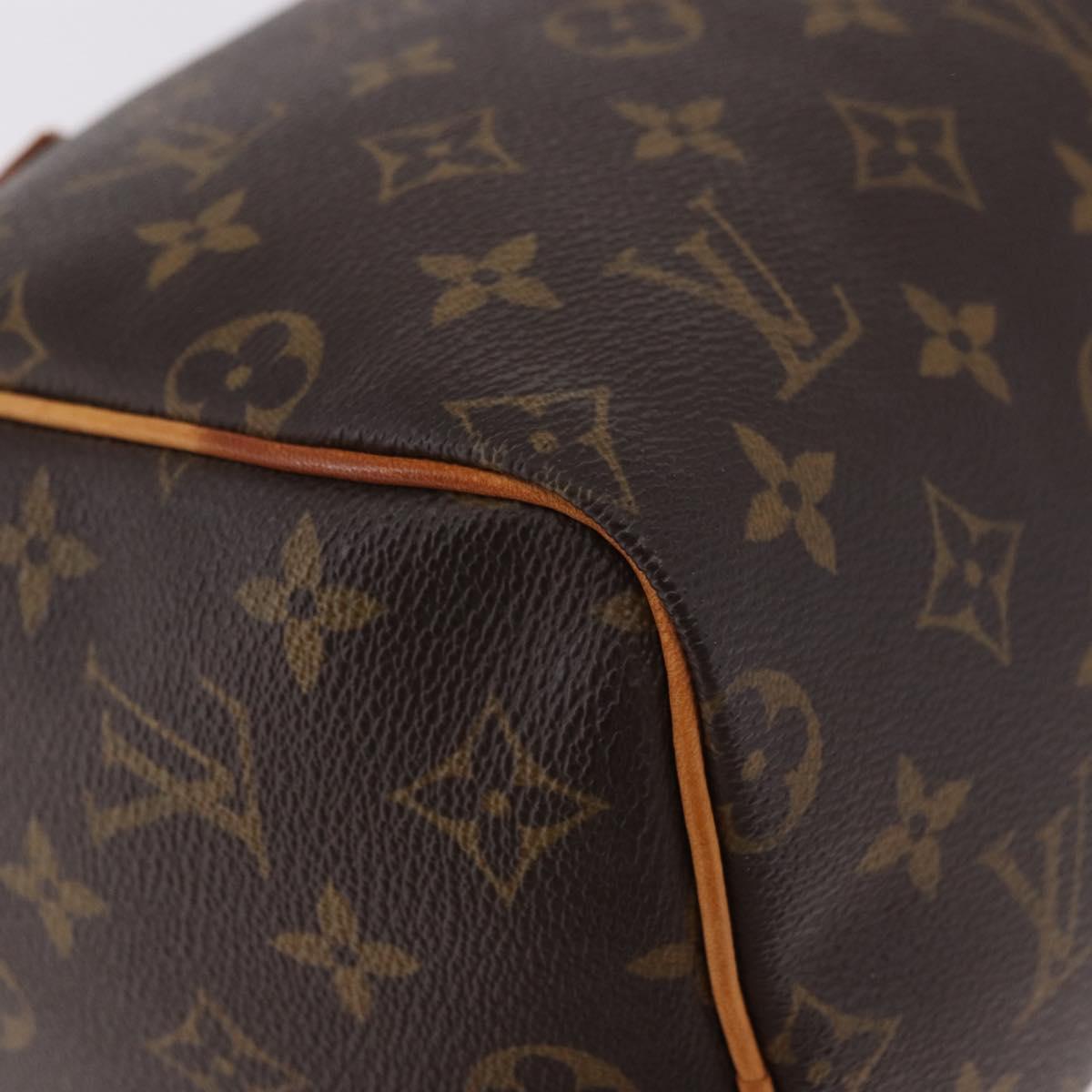 LOUIS VUITTON Monogram Speedy 25 Hand Bag M41528 LV Auth 183701V