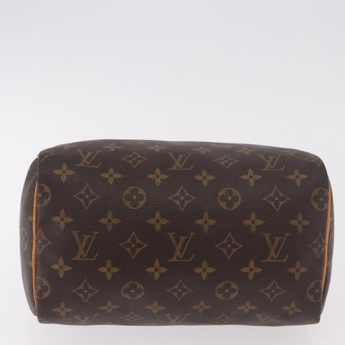 LOUIS VUITTON Monogram Speedy 25 Hand Bag M41528 LV Auth 183701V