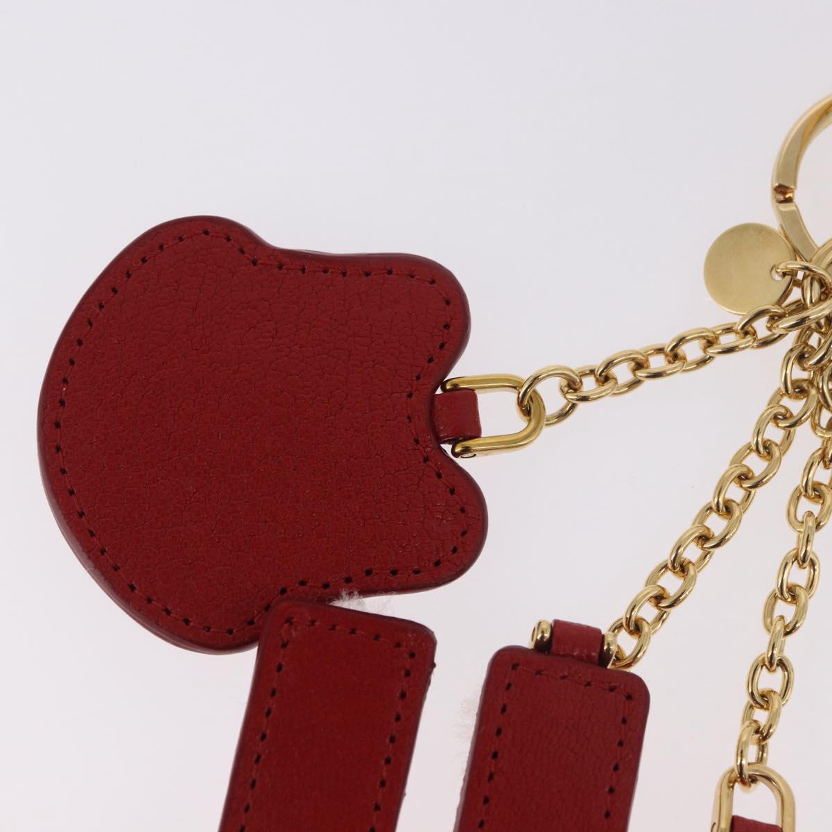 Miu Miu Bag Charm Fur Pink Auth 183743M