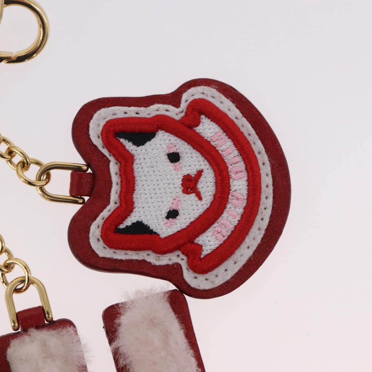 Miu Miu Bag Charm Fur Pink Auth 183743M