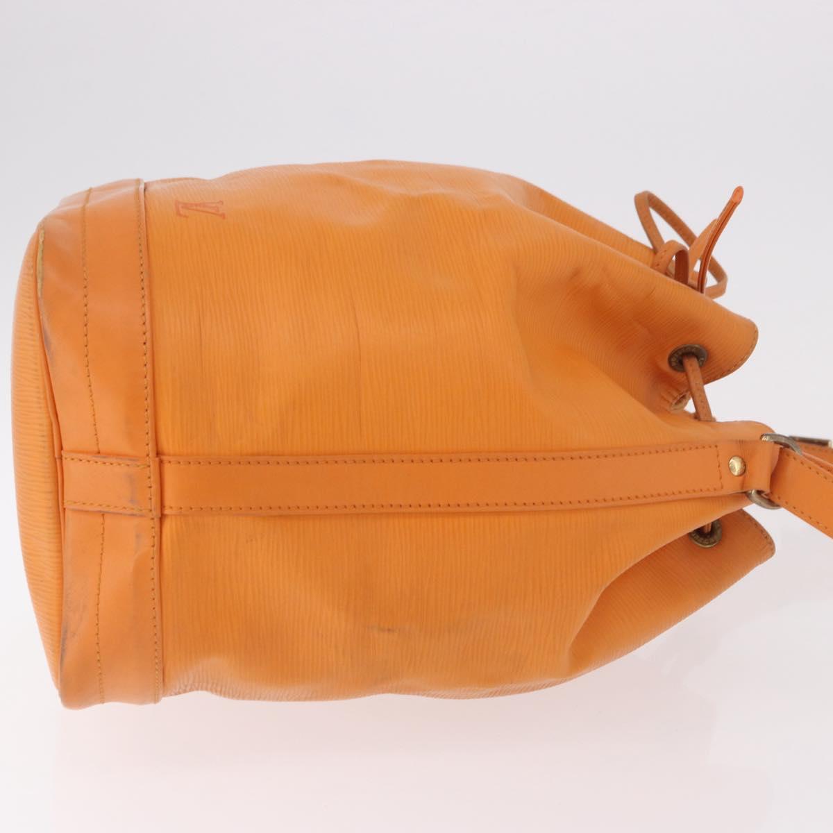 LOUIS VUITTON Epi Noe Shoulder Bag Orange Mandarin M5900H LV Auth 183750