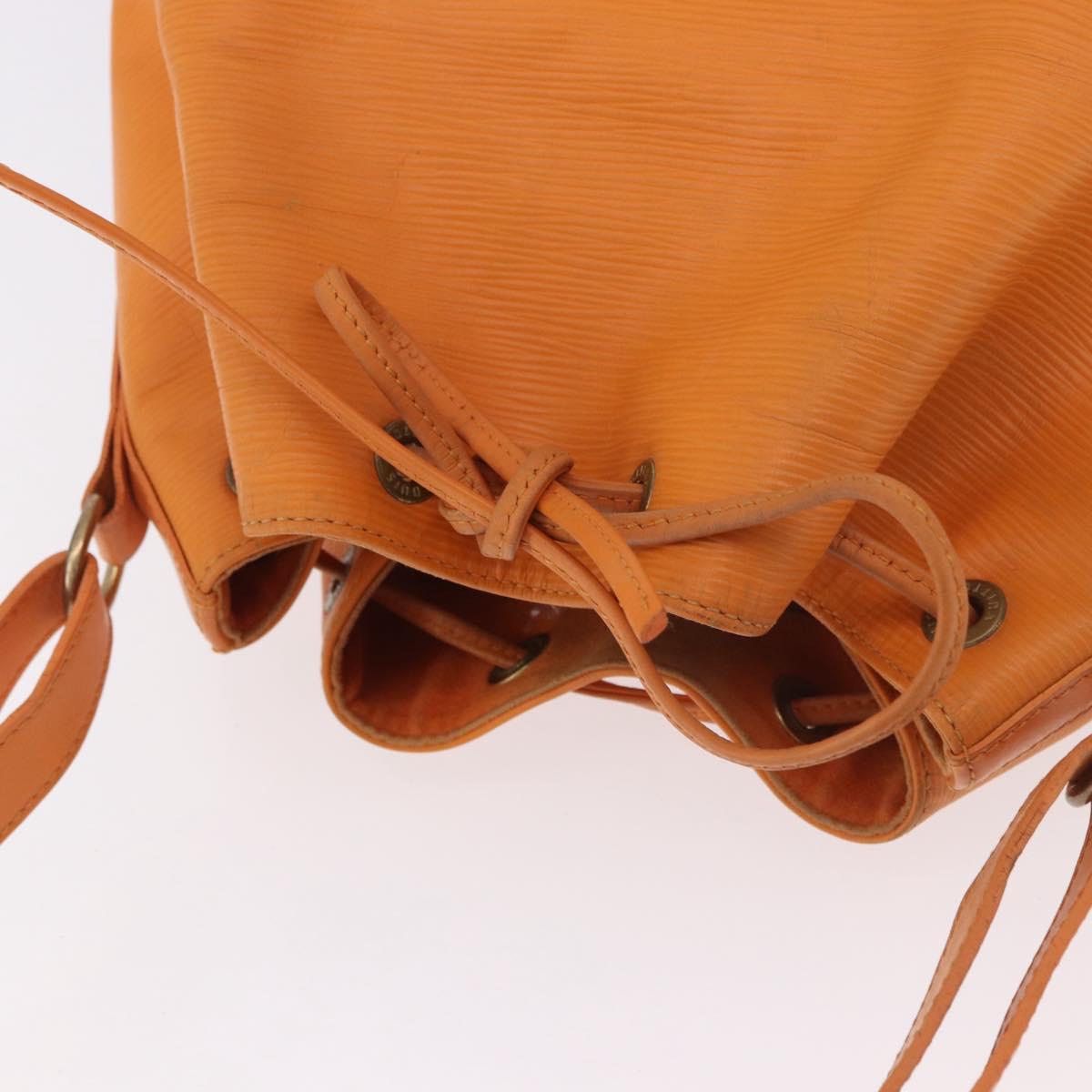 LOUIS VUITTON Epi Noe Shoulder Bag Orange Mandarin M5900H LV Auth 183750