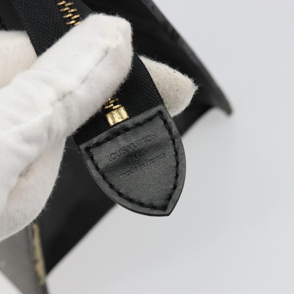 LOUIS VUITTON Epi Riviera Hand Bag Black M48182 LV Auth 183751