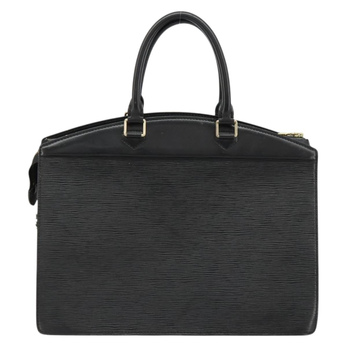 LOUIS VUITTON Epi Riviera Hand Bag Black M48182 LV Auth 183751