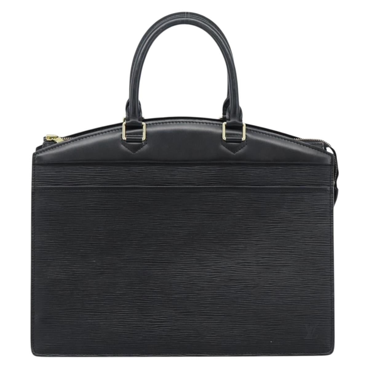 LOUIS VUITTON Epi Riviera Hand Bag Black M48182 LV Auth 183753