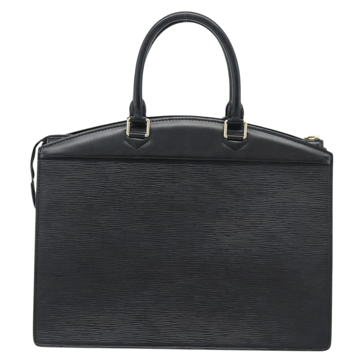 LOUIS VUITTON Epi Riviera Hand Bag Black M48182 LV Auth 183753
