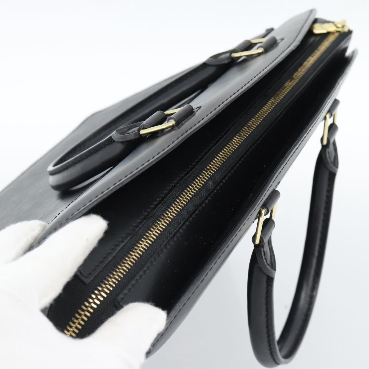 LOUIS VUITTON Epi Riviera Hand Bag Black M48182 LV Auth 183753