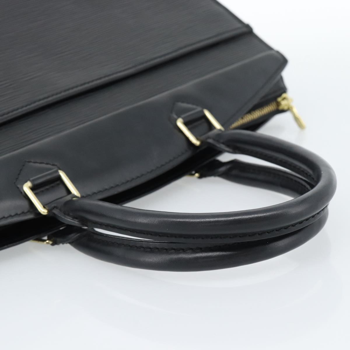 LOUIS VUITTON Epi Riviera Hand Bag Black M48182 LV Auth 183753