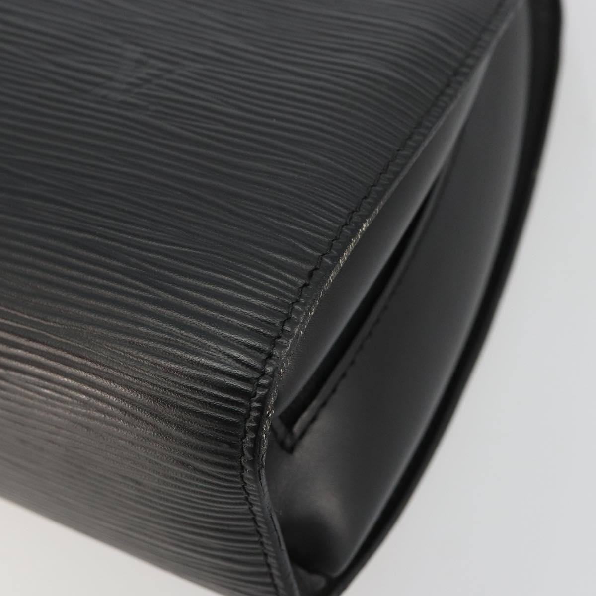 LOUIS VUITTON Epi Dauphine GM Cosmetic Pouch Black M48432 LV Auth 183757