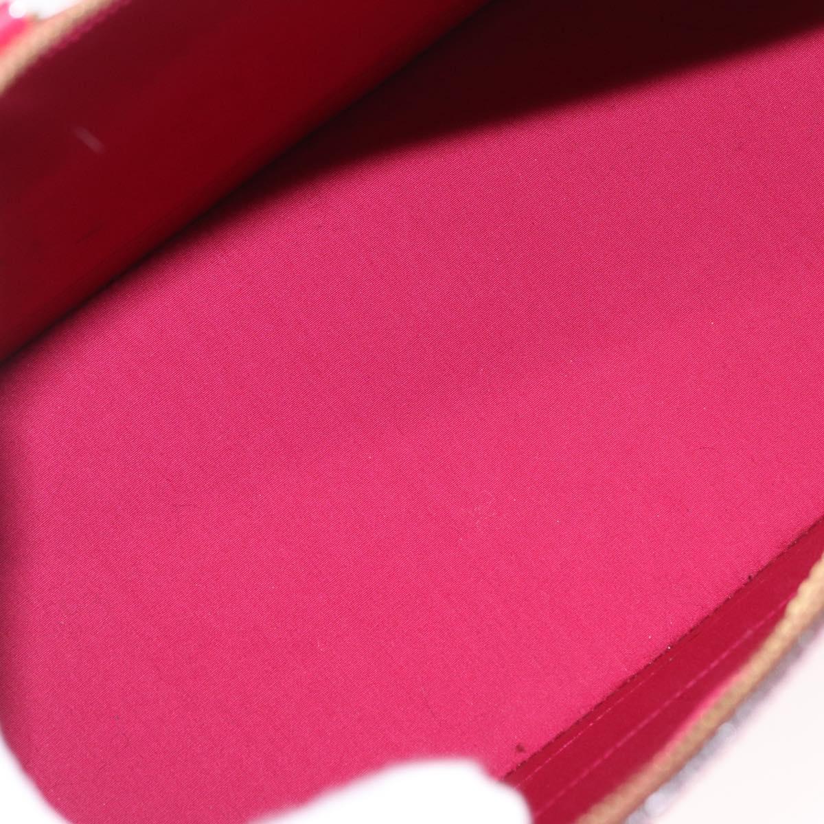 LOUIS VUITTON Vernis Alma GM Hand Bag Rouge Grunadine M91692 LV Auth 183772A
