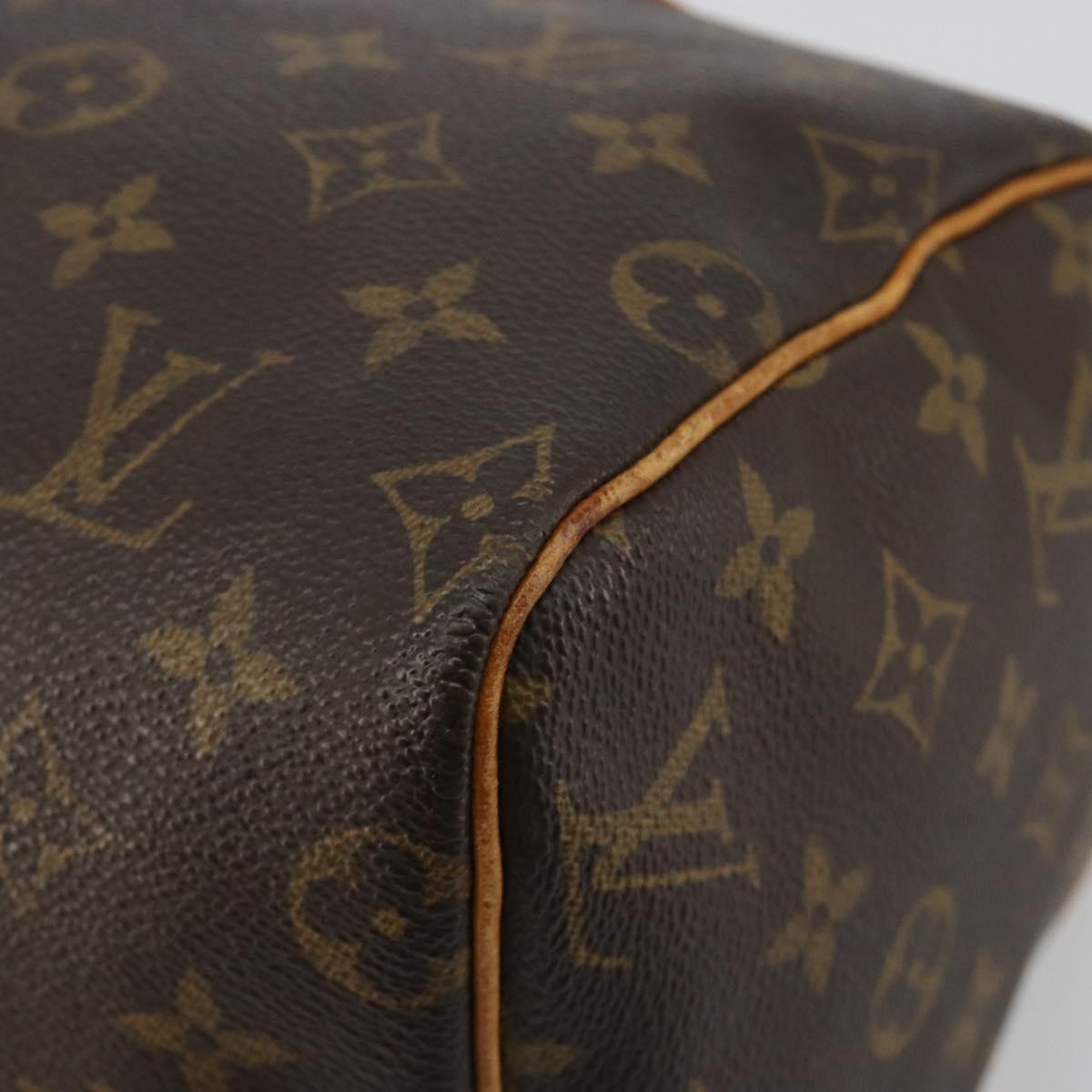LOUIS VUITTON Monogram Speedy 25 Hand Bag M41528 LV Auth 183774