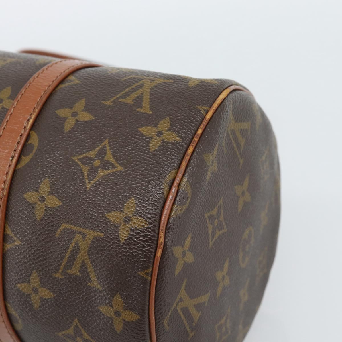 LOUIS VUITTON Monogram Papillon 30 Hand Bag M51385 LV Auth 183814